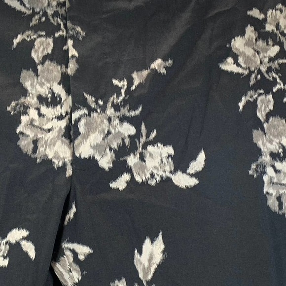 INC International Concepts Men's Deep Black Slim-Fit Floral Suit Pants SZ 40 - Picture 6 of 11